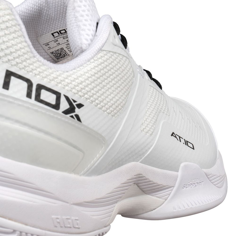 Nox Padel Shoes AT10 Pro White – Padel Kiwi - Main Image