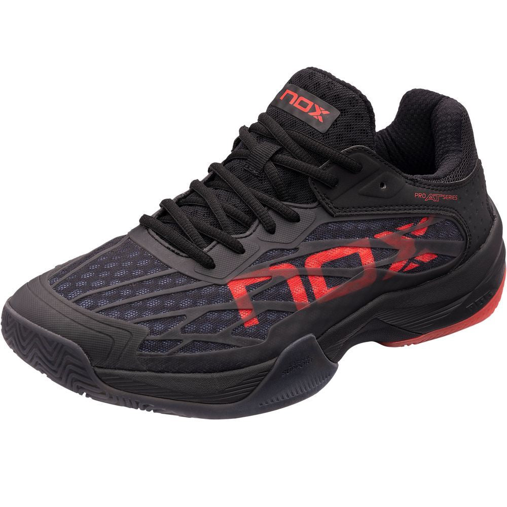 Nox Zapatillas AT10 LUX Negro/Rojo