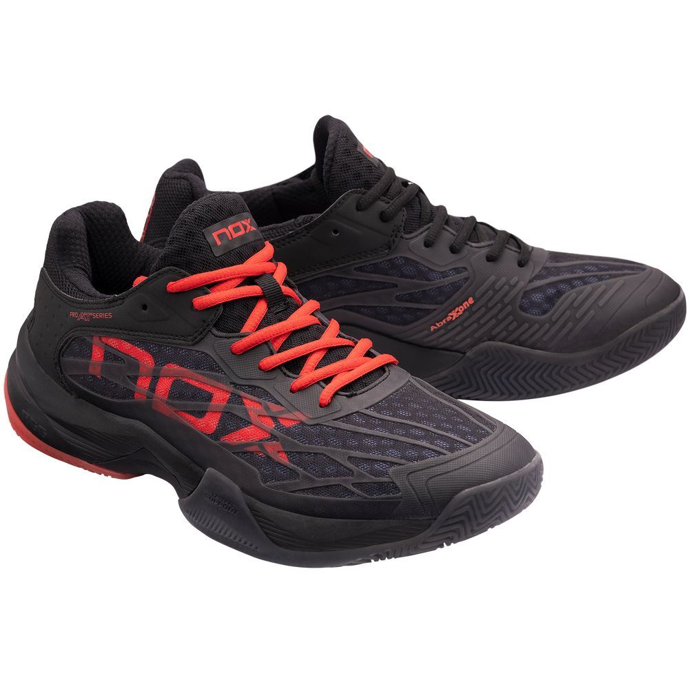 Nox Zapatillas AT10 LUX Negro/Rojo