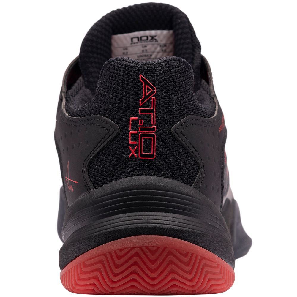 Nox Zapatillas AT10 LUX Negro/Rojo