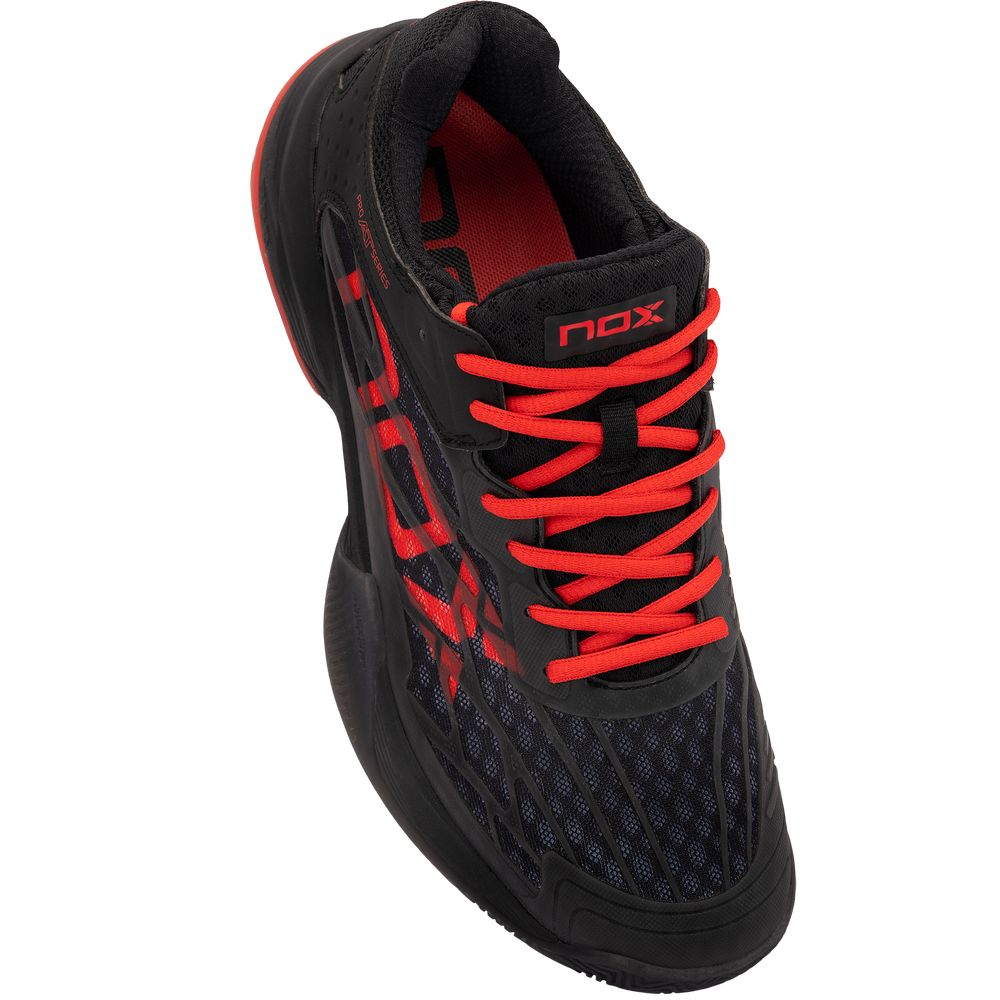 Nox Zapatillas AT10 LUX Negro/Rojo