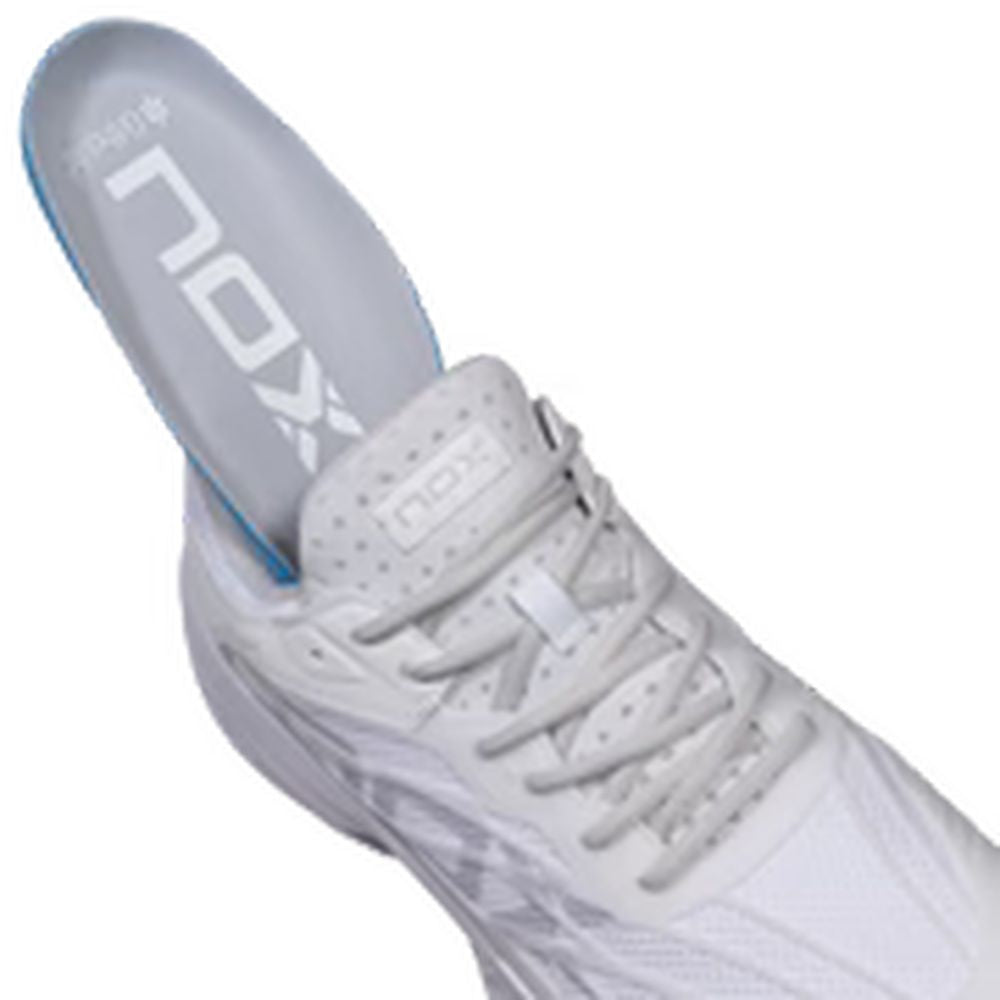 Nox Chaussures AT10 LUX Blanc Gris 2026 