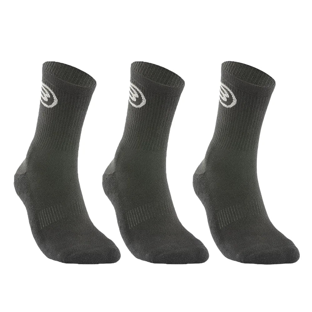 Calcetin Bullpadel Bp262 Negro (Pack x3)