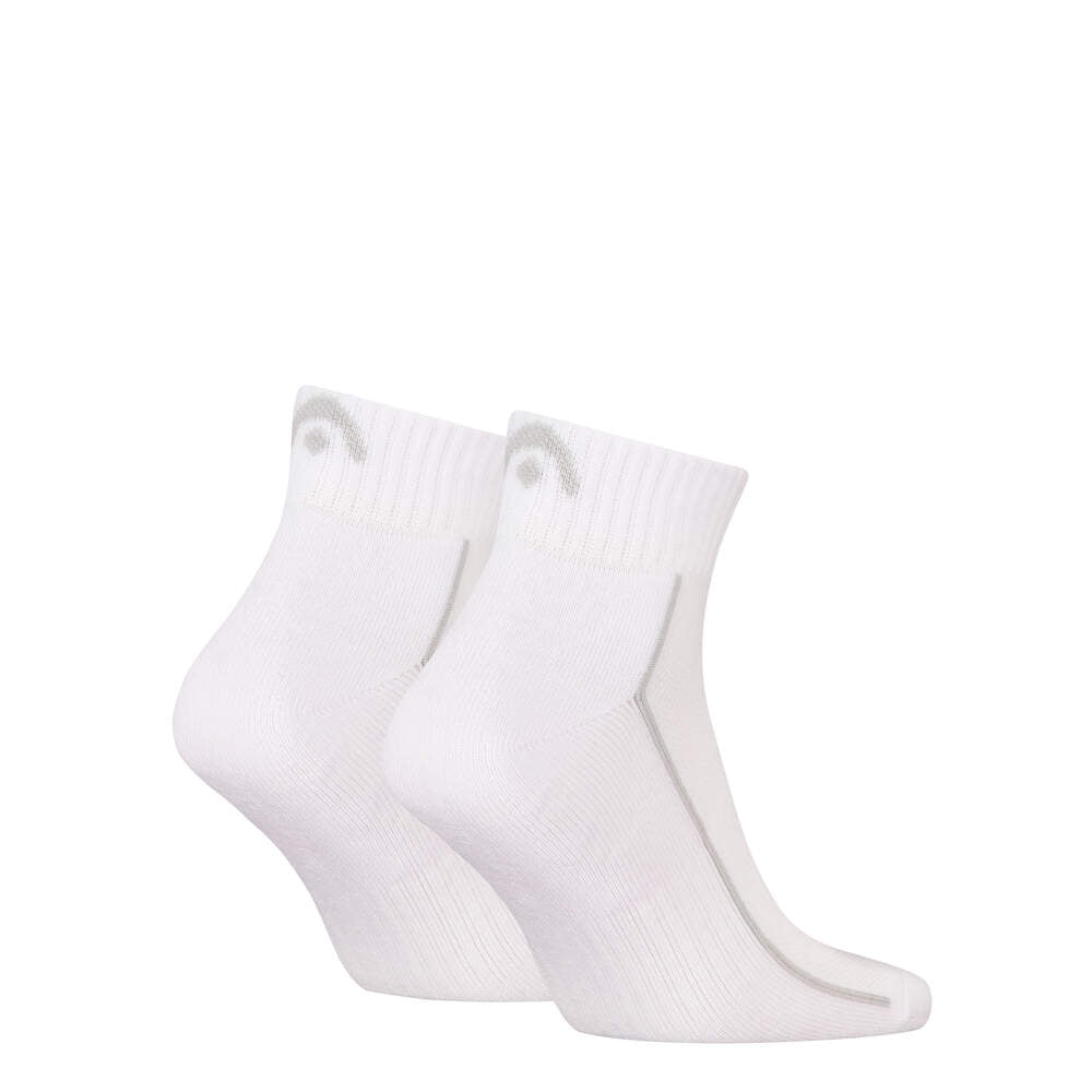 Socks Head Performance White Quarter (Pack of 2) 