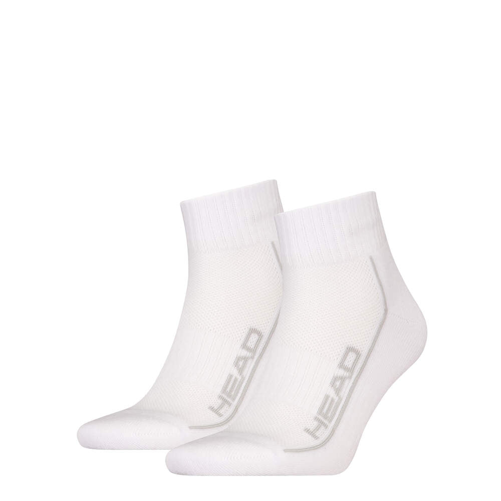 Socks Head Performance White Quarter (Pack of 2) 