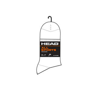 Socks Head Club Short Crew White (Pack 3) 