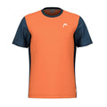 Camiseta curta HEAD Slice Men Laranja 