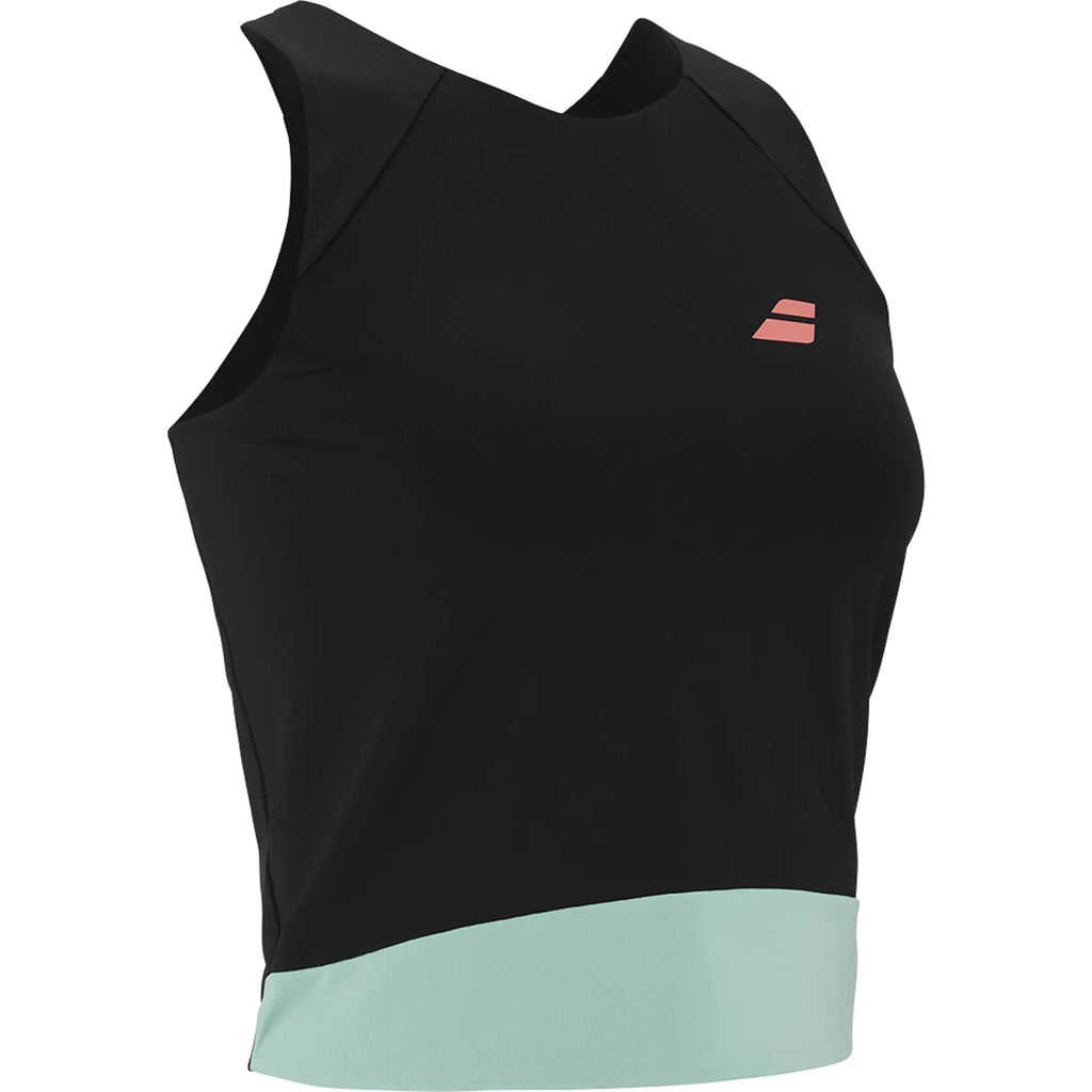 Camiseta Babolat Perf Tank Mujer Negro