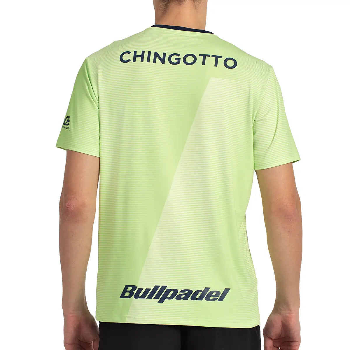 T-Shirt Bullpadel Fede Chingotto 25I Zitronengelb 