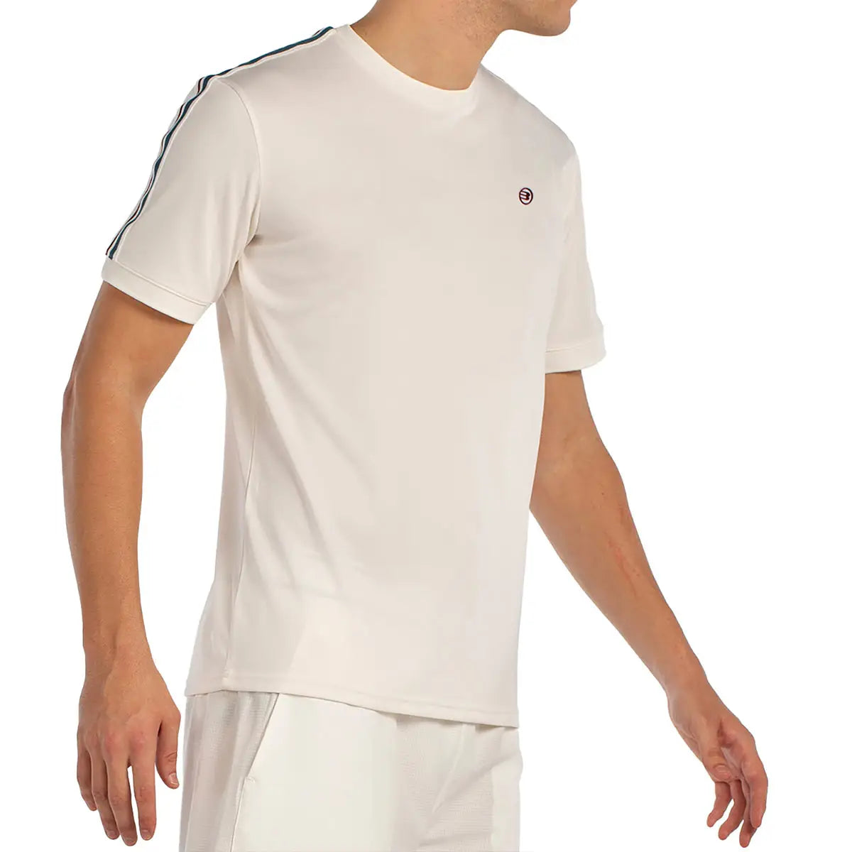 T-Shirt Bullpadel Alder Rohweiß 