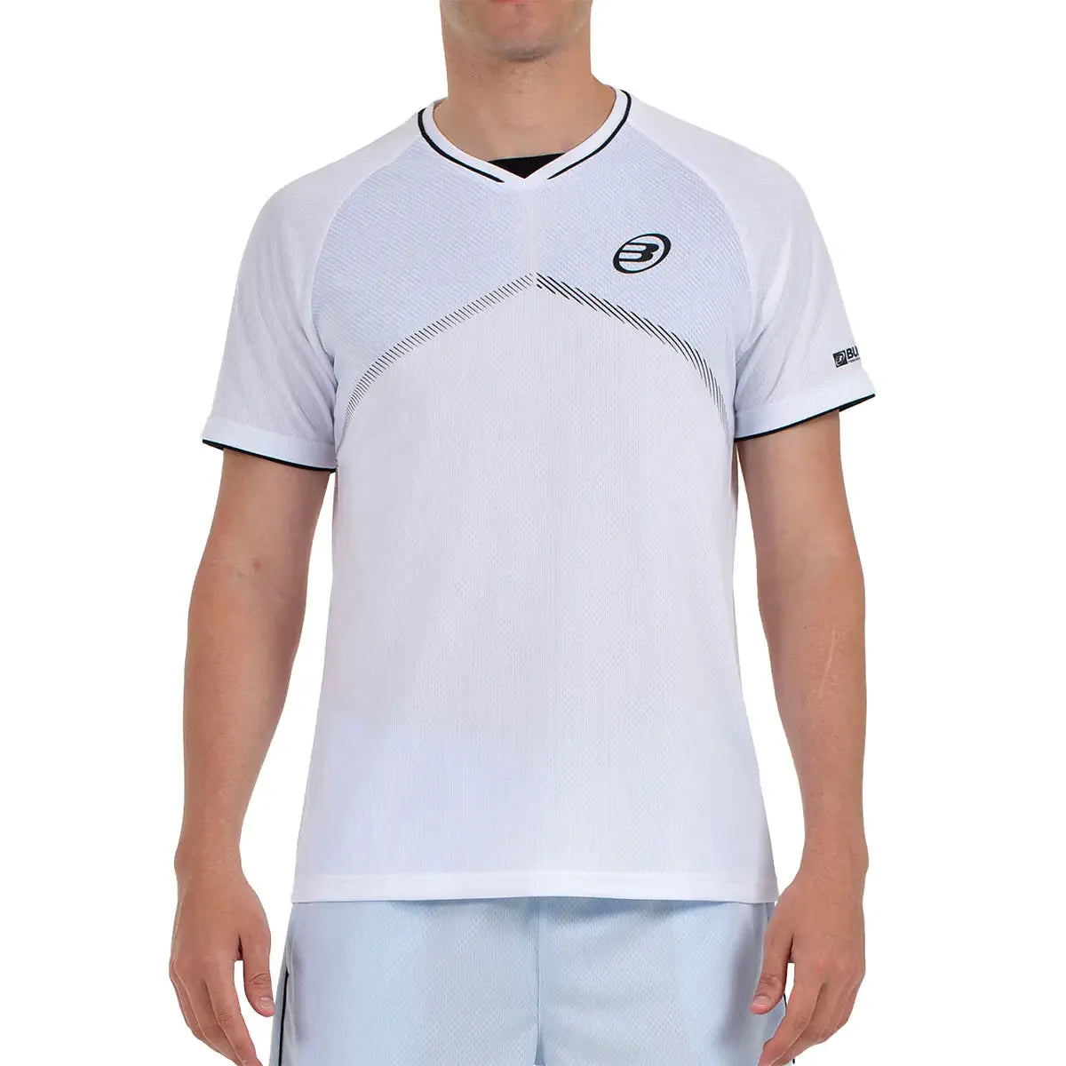 T-Shirt Bullpadel Heiraten Weiß 