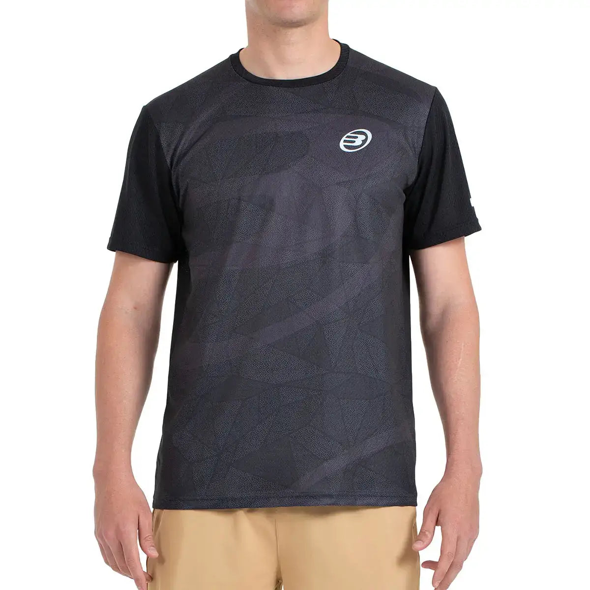 T-Shirt Bullpadel Castil Schwarz 