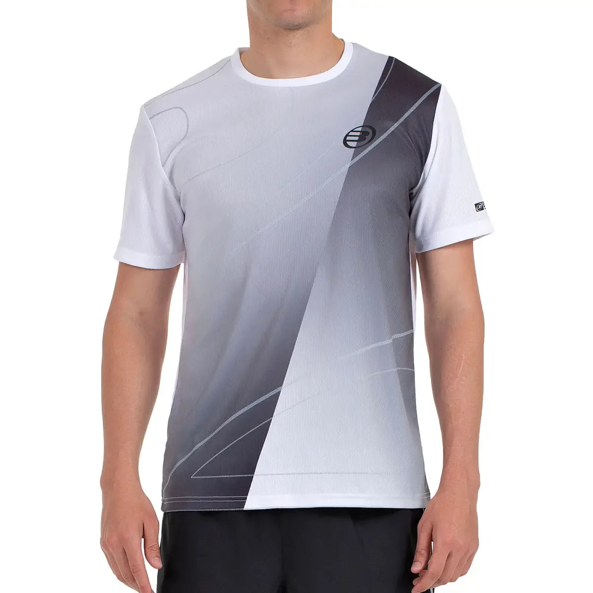 T-Shirt Bullpadel Gipfel Weiß 