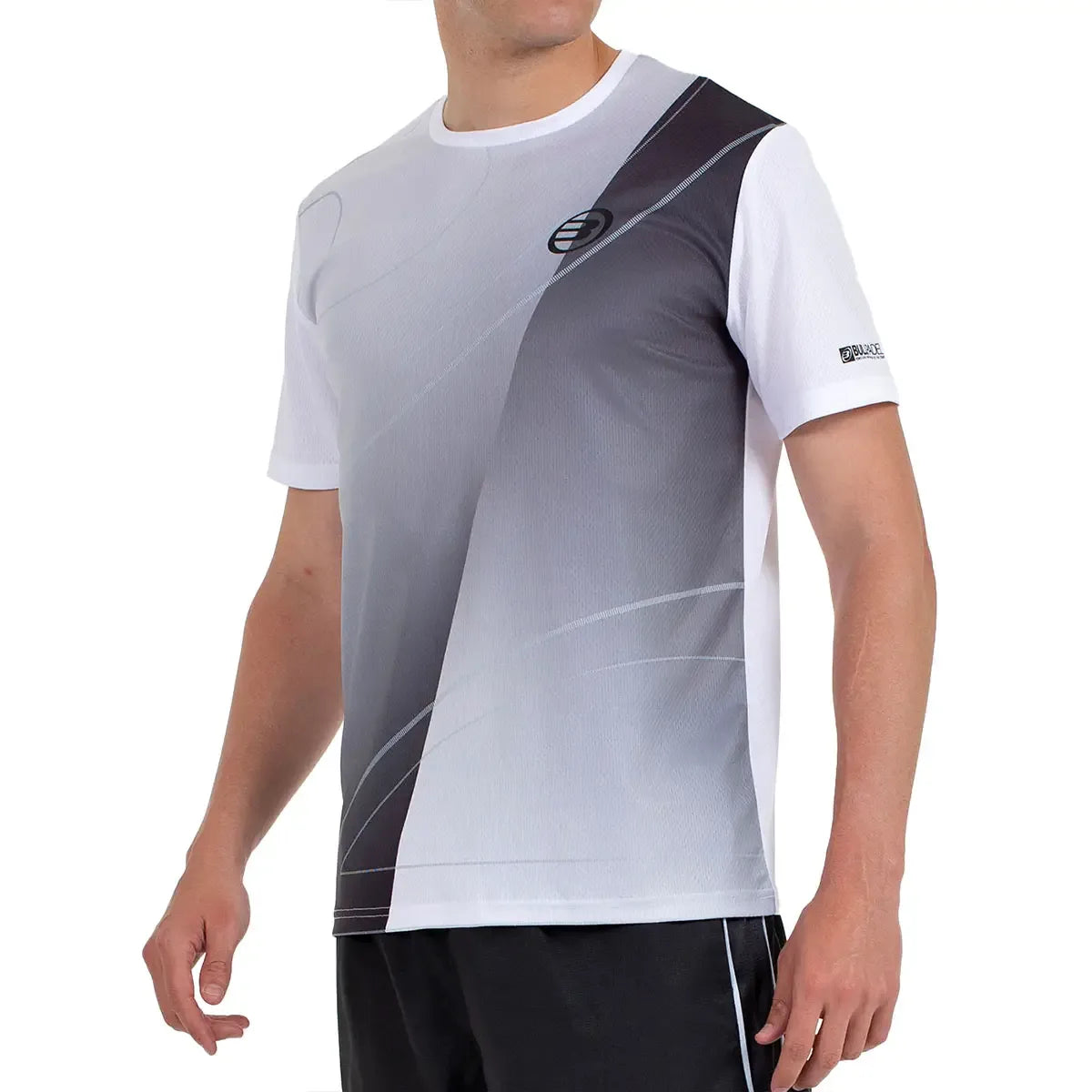 T-Shirt Bullpadel Gipfel Weiß 
