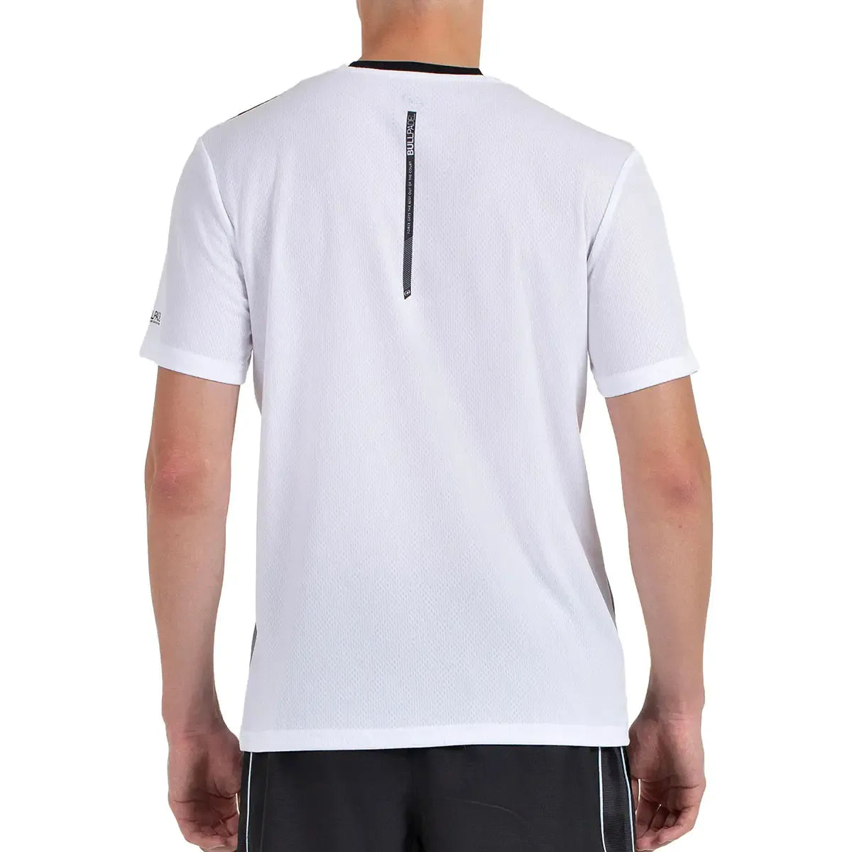 T-Shirt Bullpadel Gipfel Weiß 