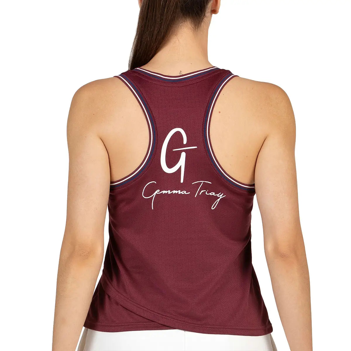 Maglietta Bullpadel Gemma Triay 25I Vino Bordeaux 
