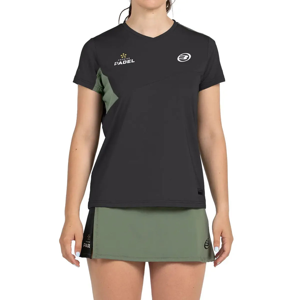 Maglietta Bullpadel Pampan Nero 