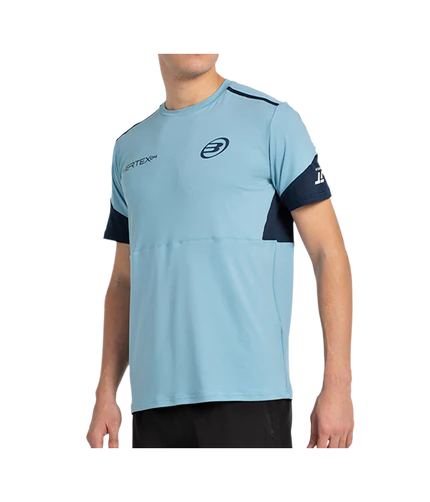 T-Shirt Bullpadel Juan Tello 25I Blau 