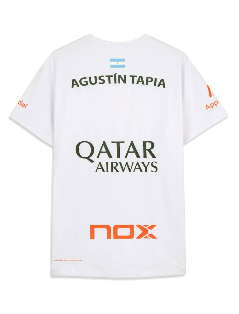 maglietta Nox Ufficiale AT10 Agustín Tapia Blanca