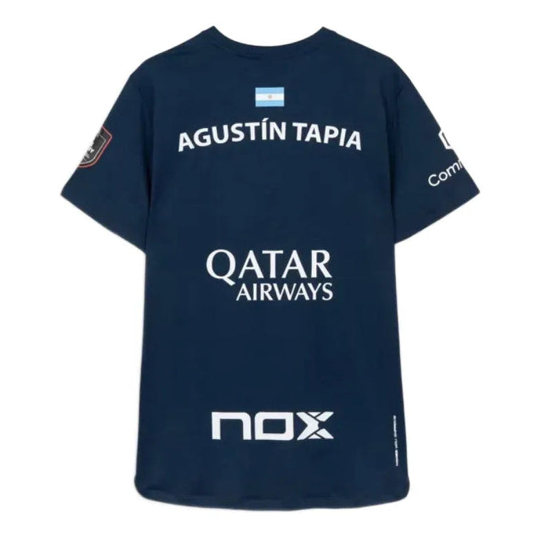 Nox AT10 Agustín Tapia Azul 2026 Tシャツ | Padel Kiwi