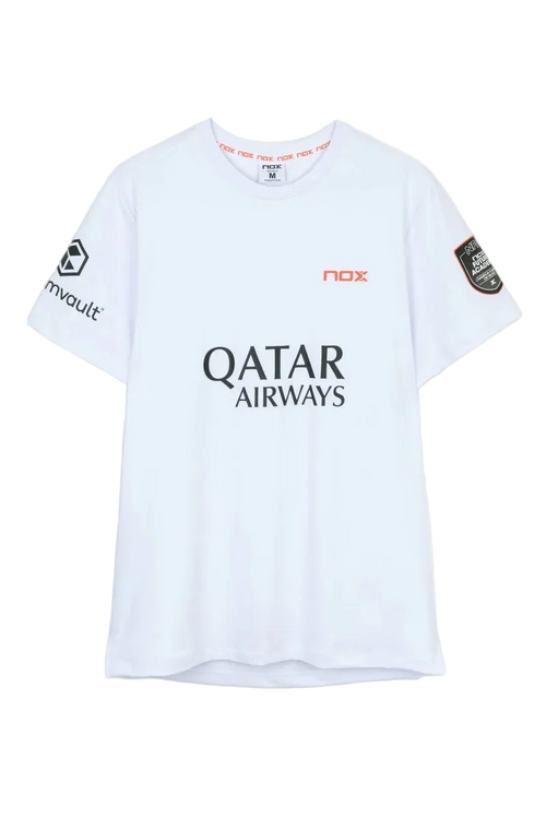 Maglietta Nox Ufficiale AT10 Agustín Tapia Bianca 2026 
