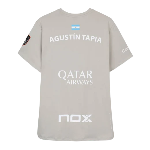 Maglietta Nox Ufficiale AT10 Agustín Tapia Grigio 2026 