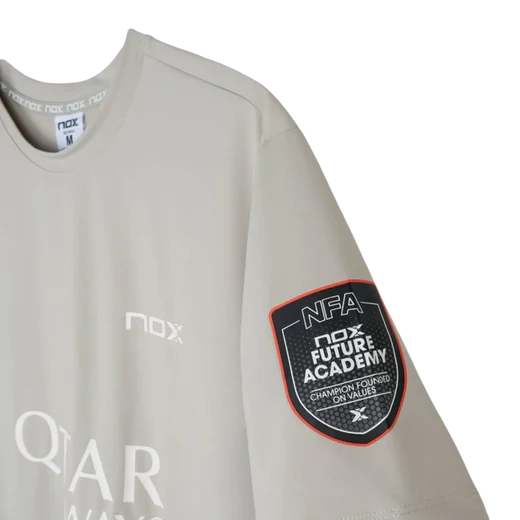 Maglietta Nox Ufficiale AT10 Agustín Tapia Grigio 2026 