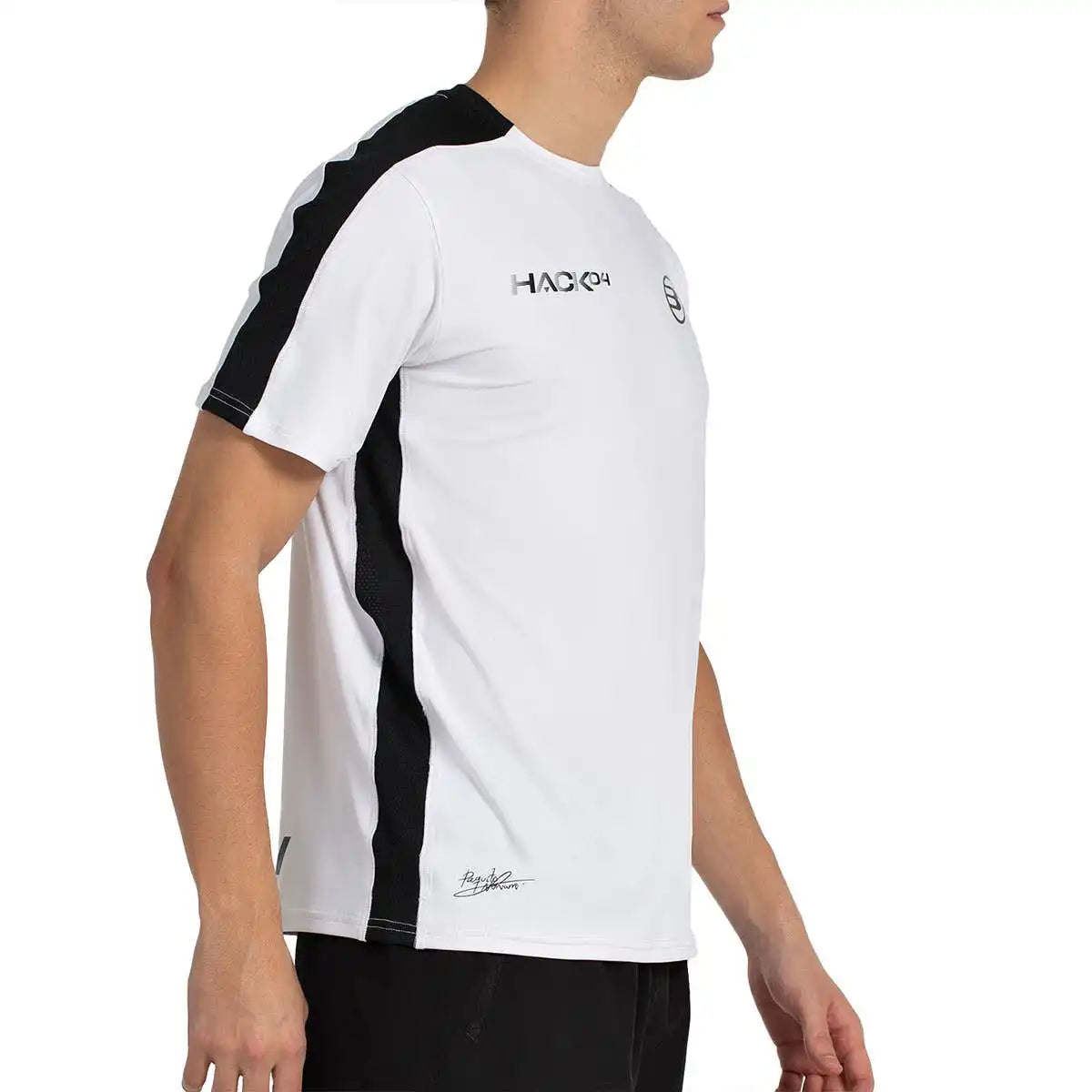 T-Shirt Bullpadel Paquito Navarro 25I Weiß 