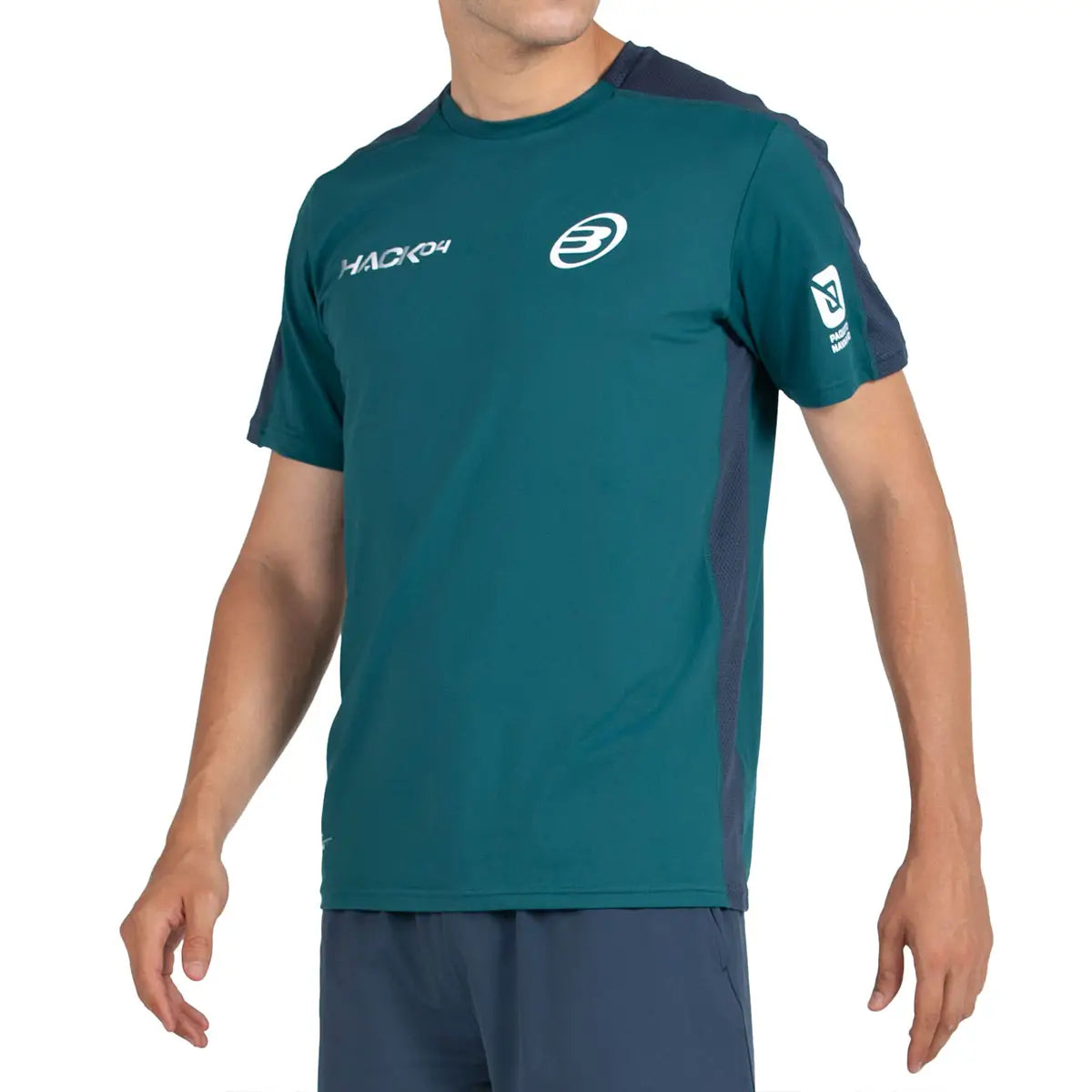 T-Shirt Bullpadel Paquito Navarro 25I Dunkelgrün 