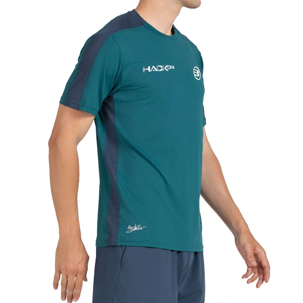 T-Shirt Bullpadel Paquito Navarro 25I Dunkelgrün 