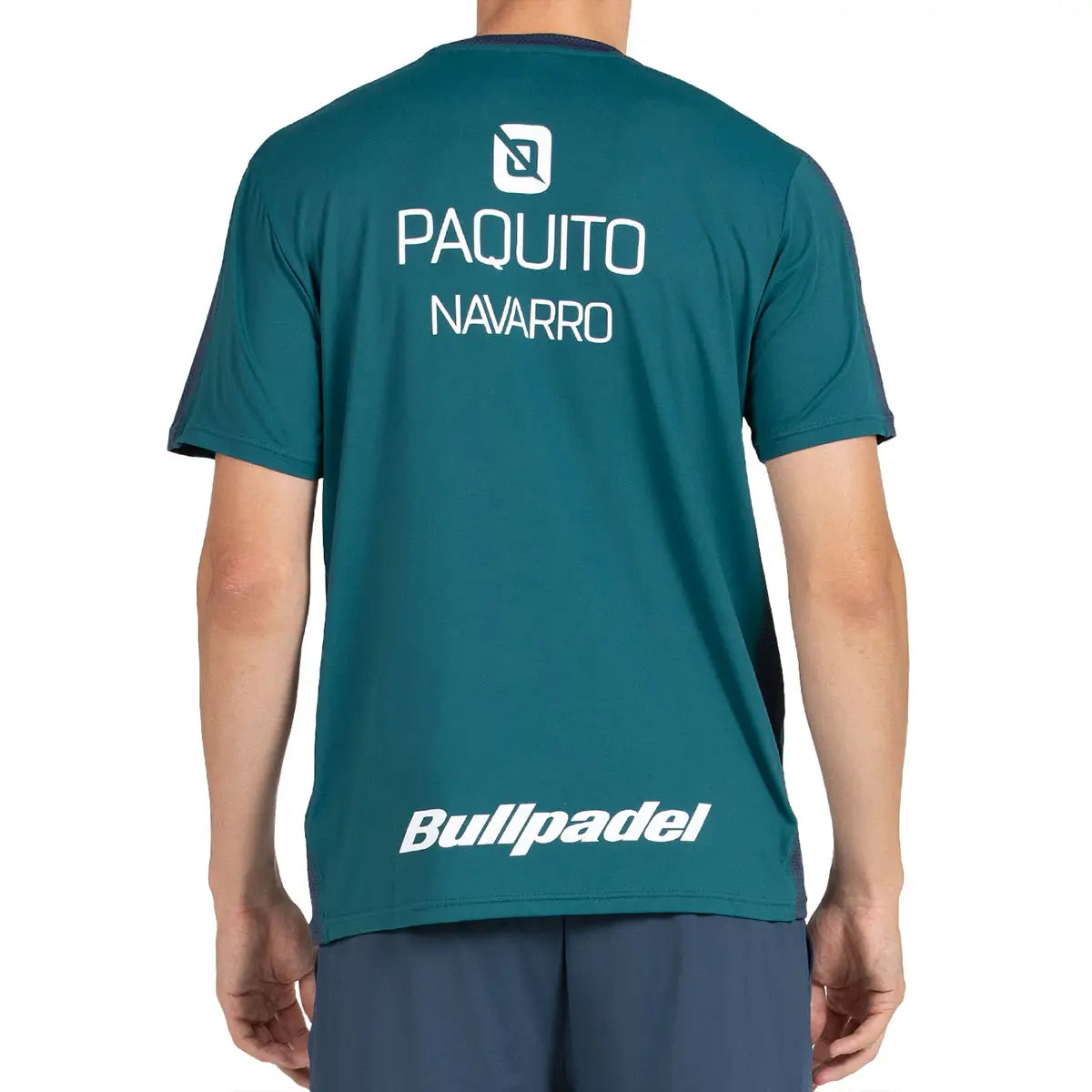 T-Shirt Bullpadel Paquito Navarro 25I Dunkelgrün 