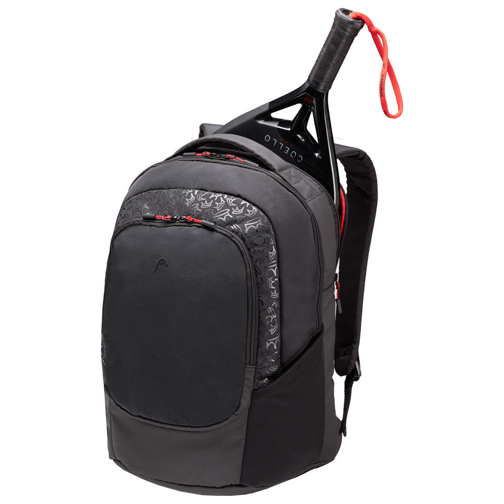 Raqueteira Head Coello Pro X Padel Backpack 30L Preto