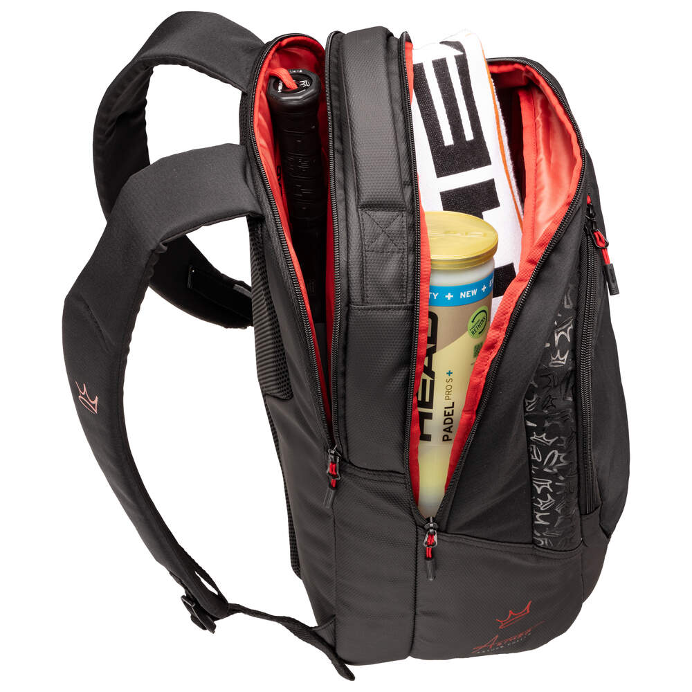 Raqueteira Head Coello Pro X Padel Backpack 30L Preto