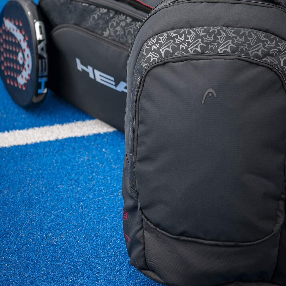 Raqueteira Head Coello Pro X Padel Backpack 30L Preto