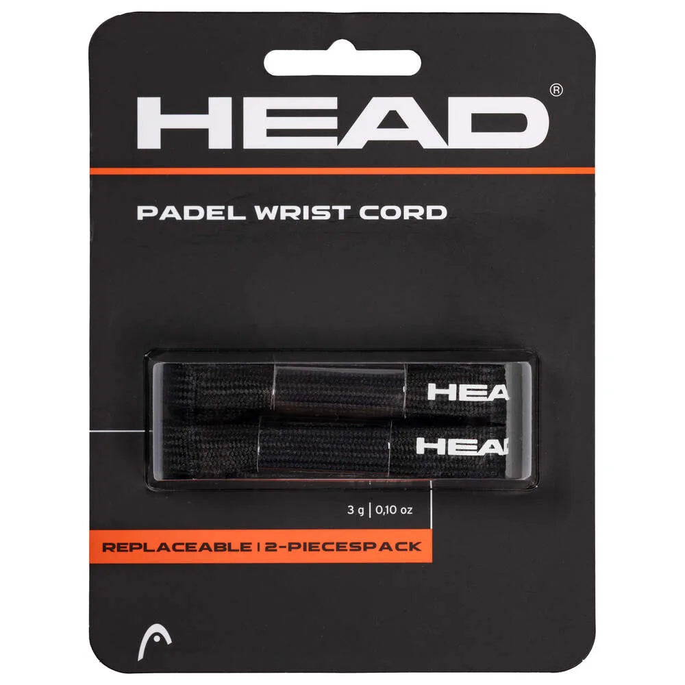 Laccio HEAD di racchetta di Padel Sostituibile 2 pezzi Nero 