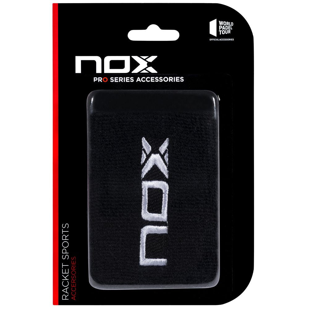 Muñequeras Nox Negro (Pack x2)