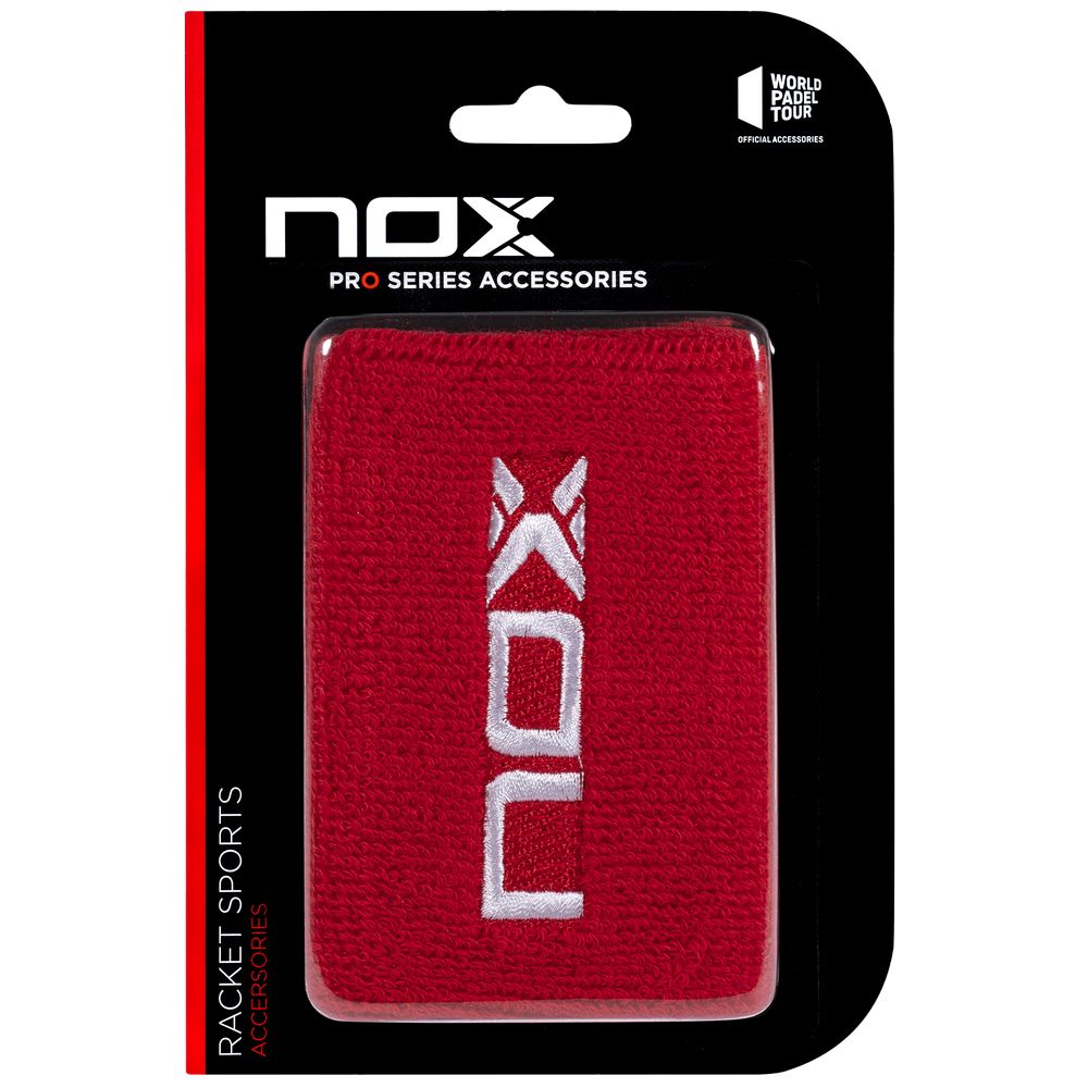 Muñequeras Nox Roja (Pack x2)
