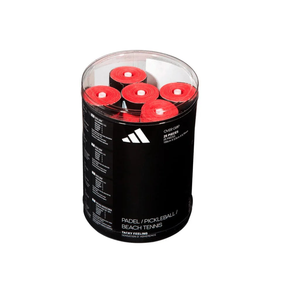 Box Overgrips Adidas Perfurado Multicolorido (x25)