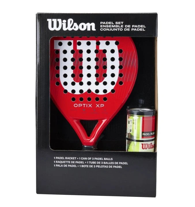 Pack Wilson Optix XP Red Kit Box 