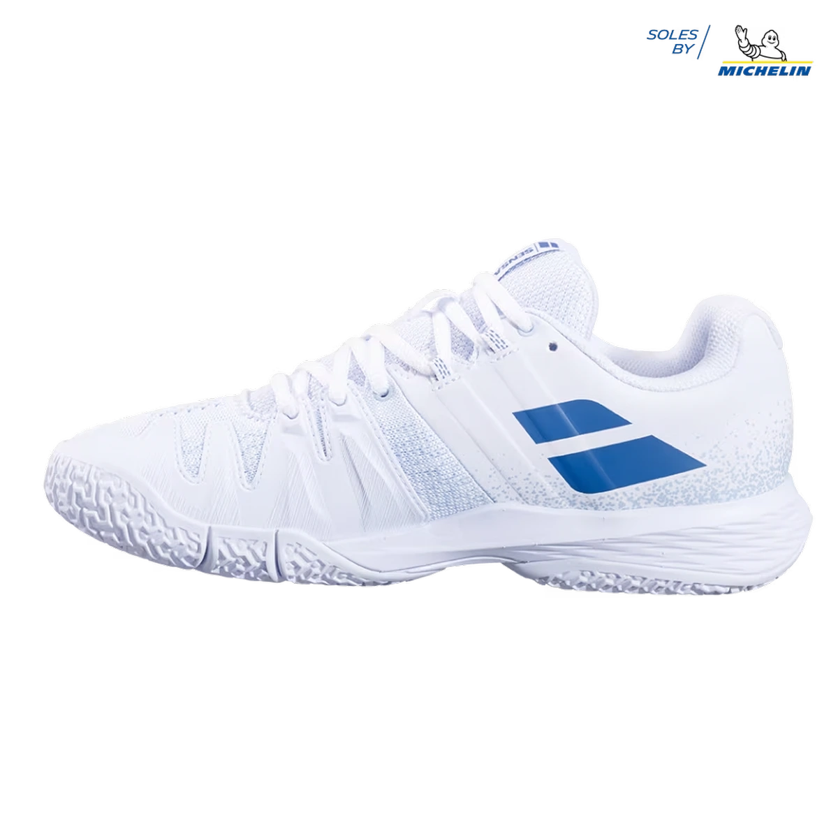 Babolat padel shoes Sensa Women White/Cool Blue