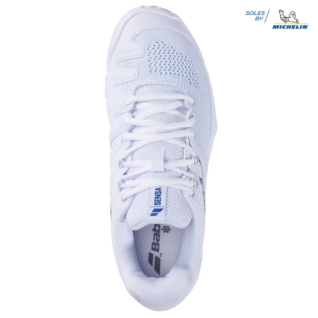 Babolat Zapatillas Sensa Women Blanco/Cool Blue