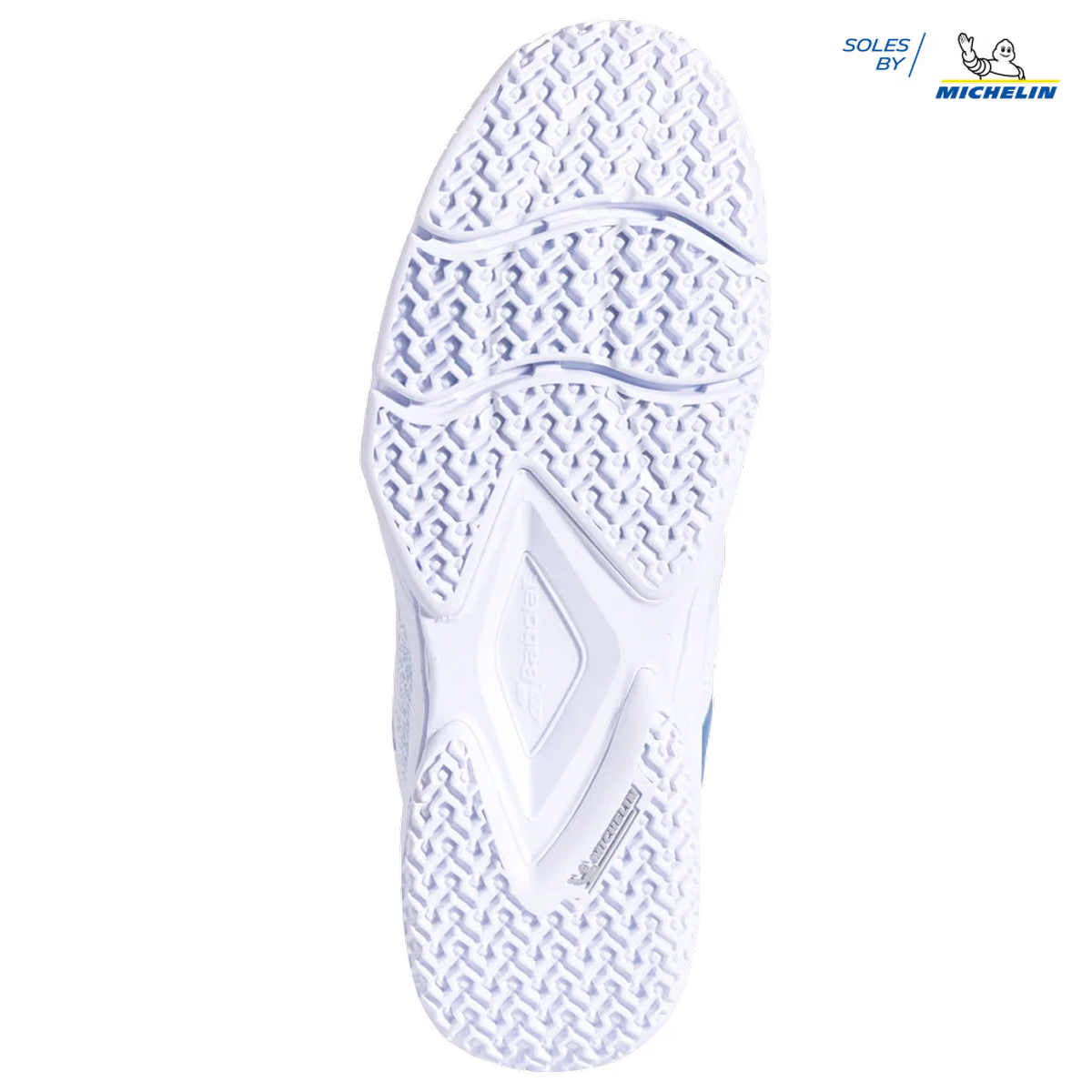 Babolat padel shoes Sensa Women White/Cool Blue