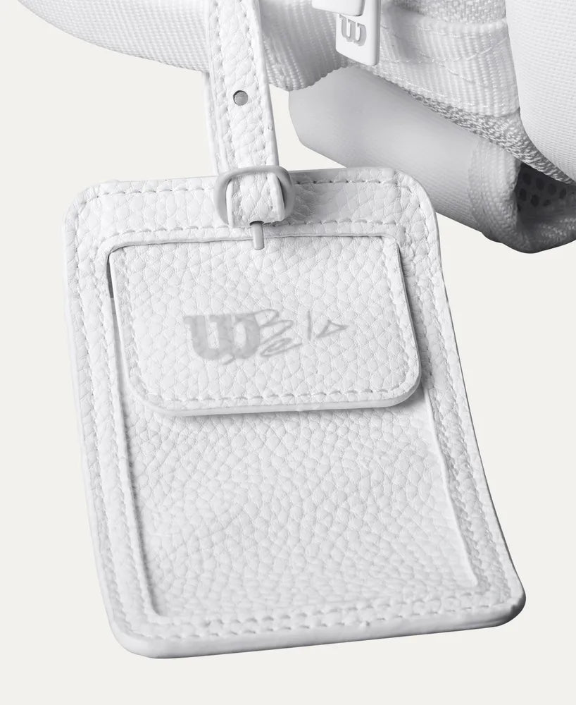 Borsa per racchette Wilson Bela Super Tour Bianco