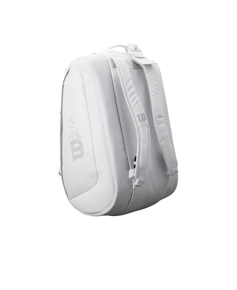 Borsa per racchette Wilson Bela Super Tour Bianco