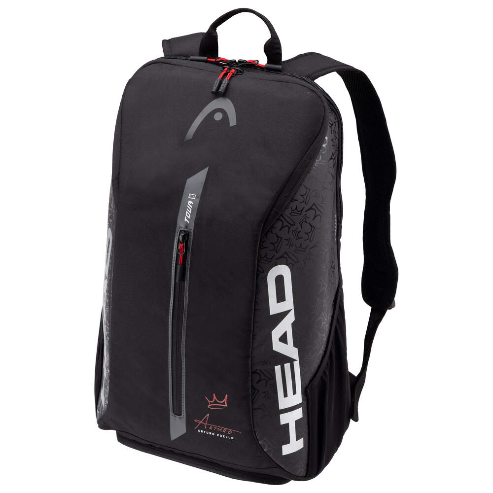 Mochila Head Coello Tour Padel 25L Preto | Arturo Coello