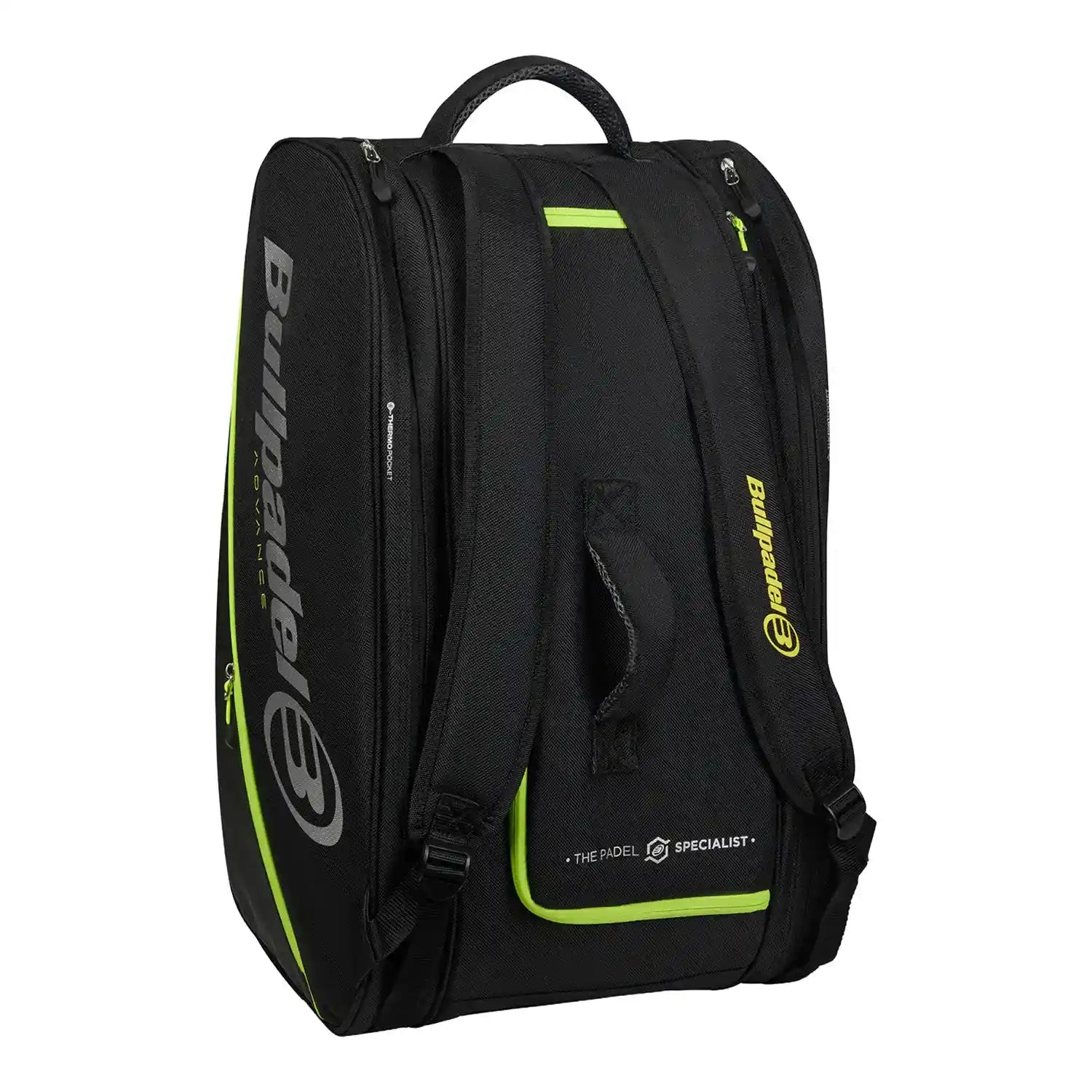Rackettas Bullpadel Vooruitgang Negro Verde 2026 padel bag black groen 