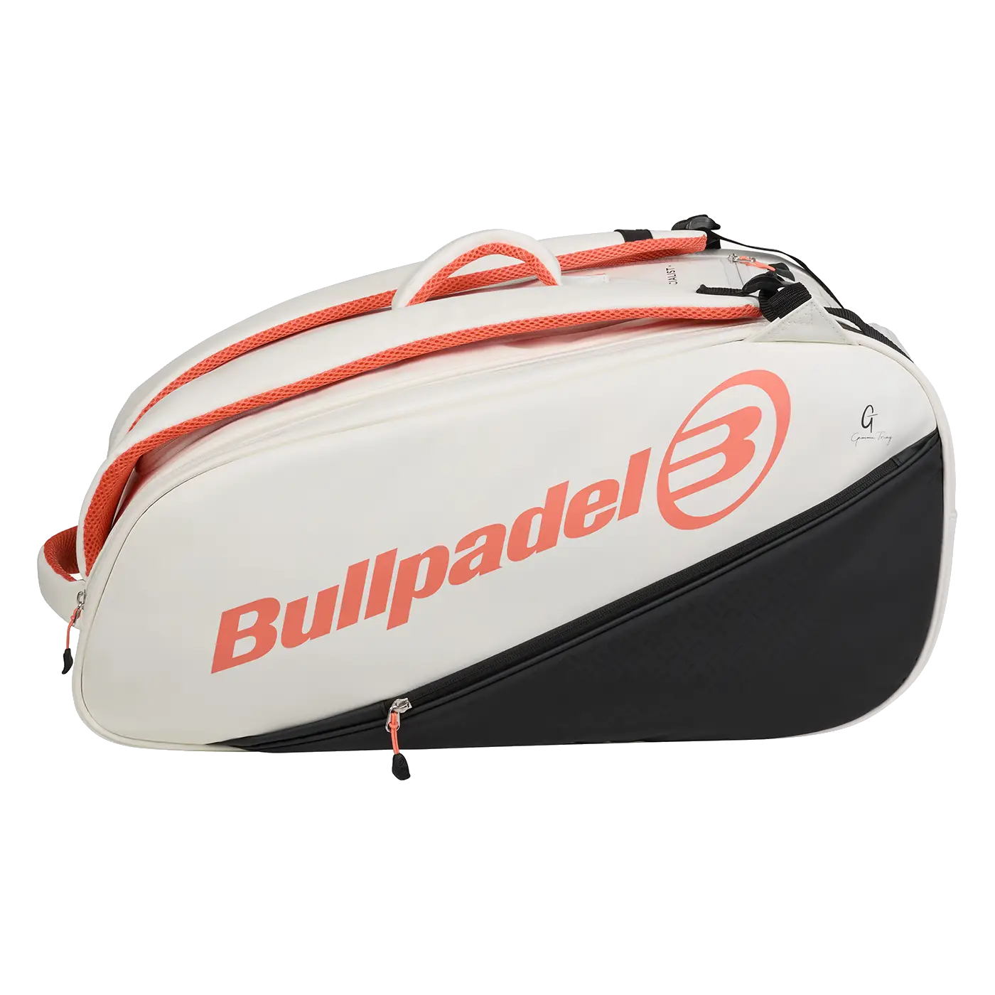 Borsa per racchette Bullpadel Elite Bianco Gemma Triay 2026 