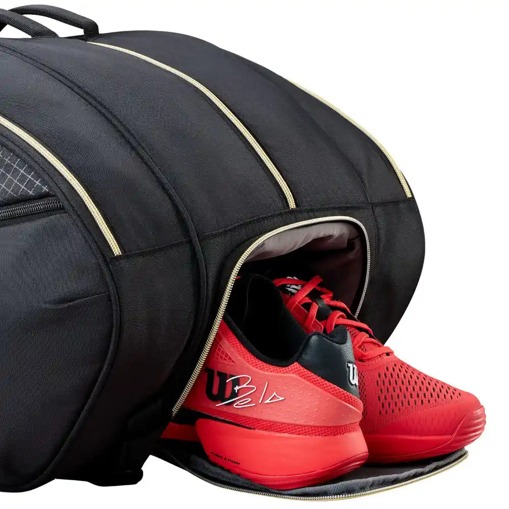 Schlägertasche Wilson Defy V1 Padel Schwarz/Gold 
