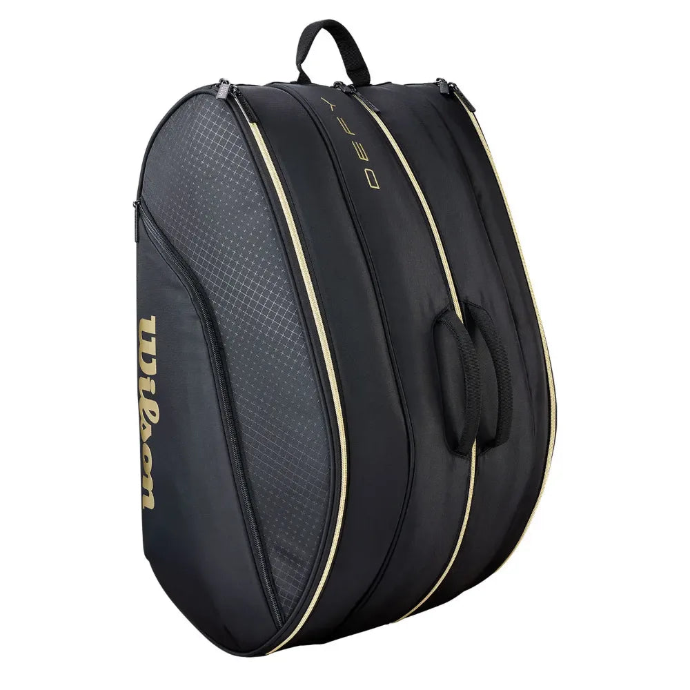 Schlägertasche Wilson Defy V1 Padel Schwarz/Gold 