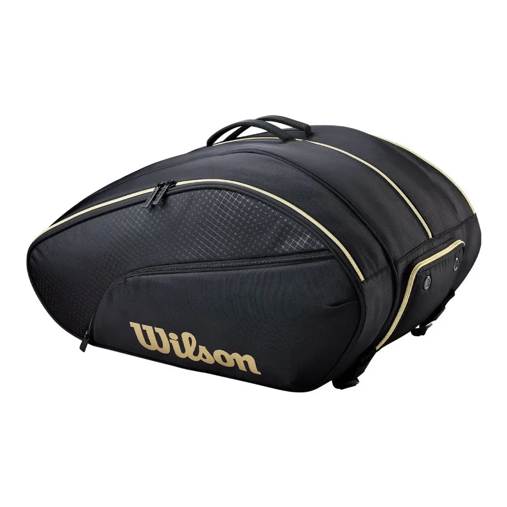 Schlägertasche Wilson Defy V1 Padel Schwarz/Gold 